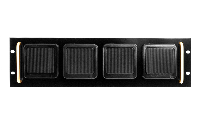 3U With 4 Novexcomm Speakers